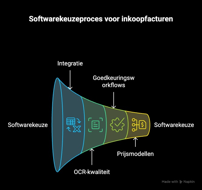 Hoe kies je de juiste software voor inkoopfacturen verwerken