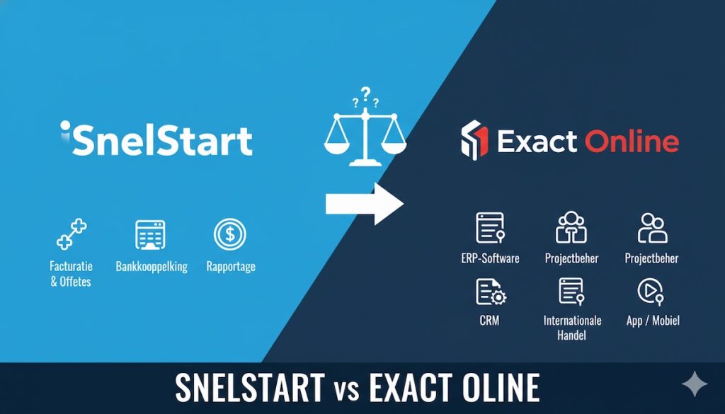 Snelstart vs Exact online