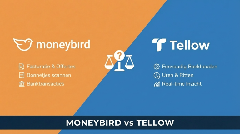 Vergelijking van Moneybird en Tellow